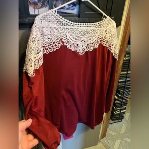 SHEIN Lacey top